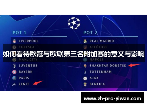 如何看待欧冠与欧联第三名附加赛的意义与影响
